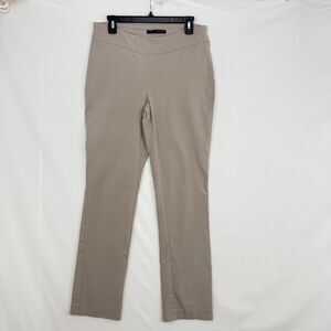 Women’s Size 10 HARVE BERNARD Tan Mid-Rise Pants